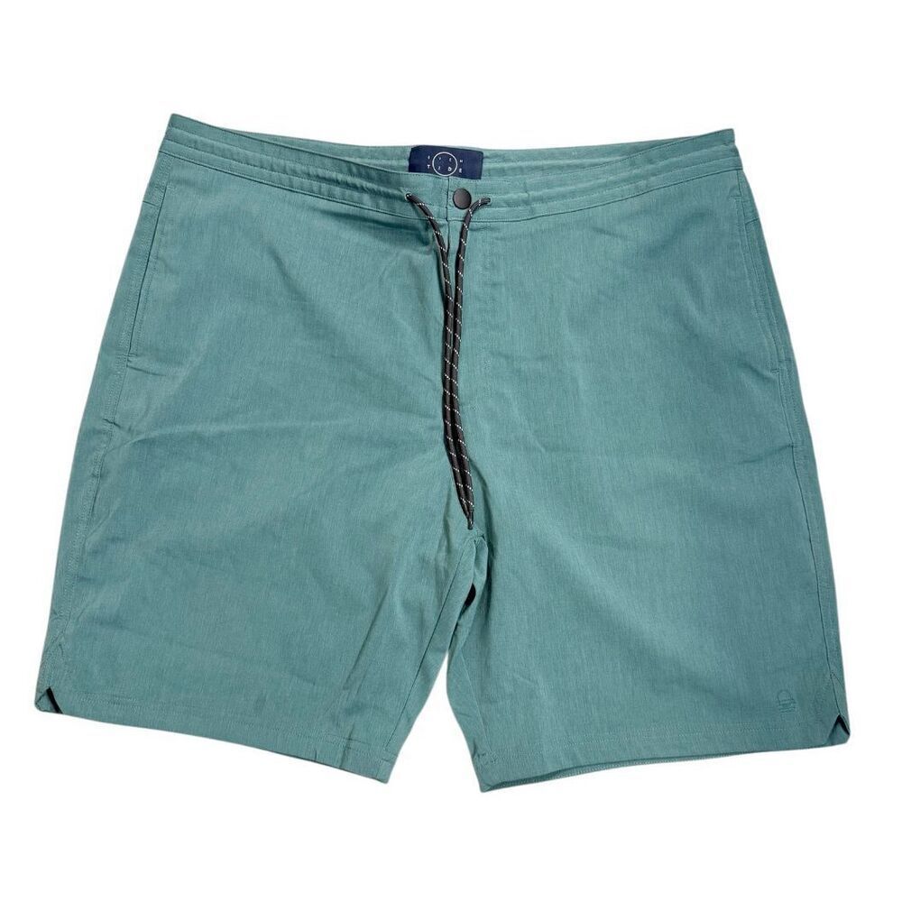 Even Tide Men’s Teal Hybrid Shorts Sz. 40 Drawstring/Zip Golf